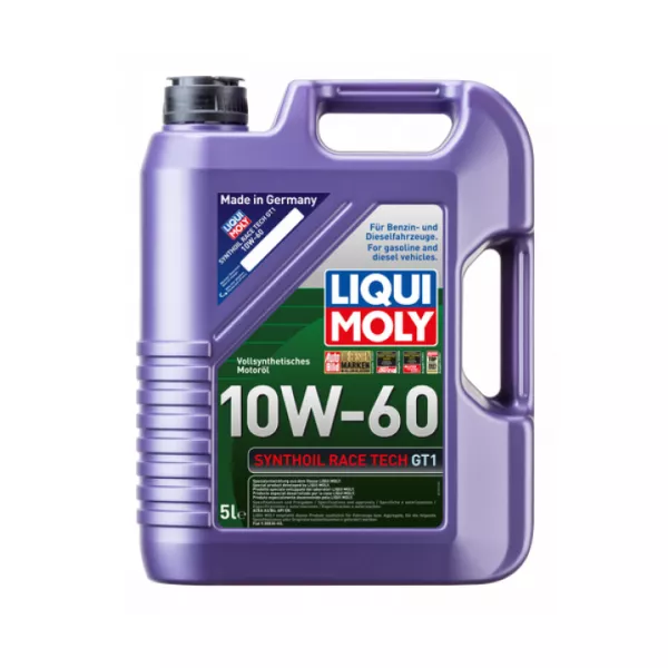 Liqui Moly SYNTHOIL RACE TECH GT1 10W-60 5L Semi-synthetic