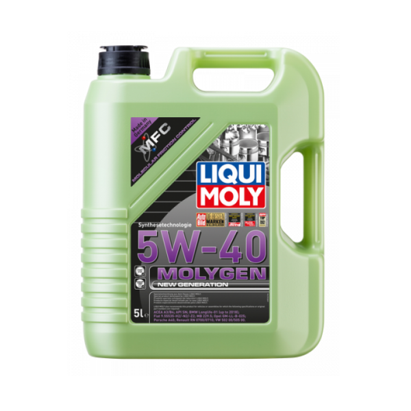 Liqui Moly MOLYGEN NEW GENERATION 5W-40 5L Semi-synthetic