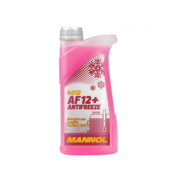 Mannol Antifreeze AF12+ (-40) Longlife 1L