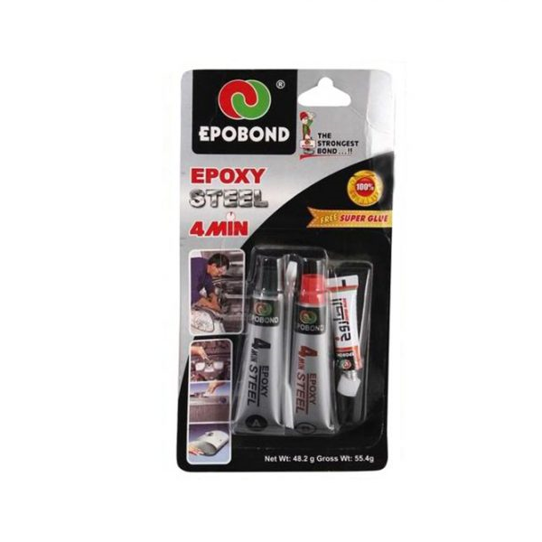 Epobond Epyoxy Steel + Super Glue