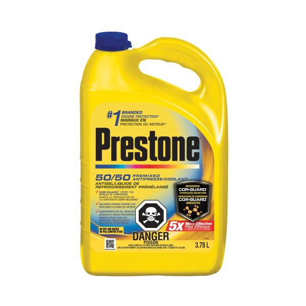 Prestone All Vehicles Antifreeze + Coolant Ready to Use 50/50