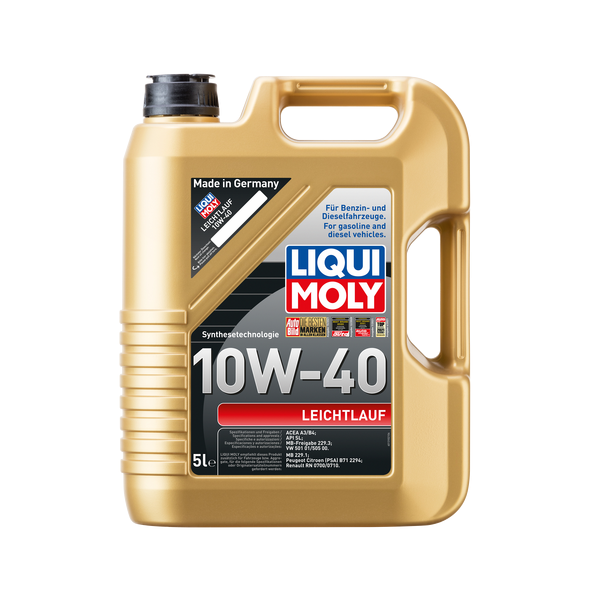 Liqui Moly LEICHTLAUF 10W-40 5L Semi-synthetic