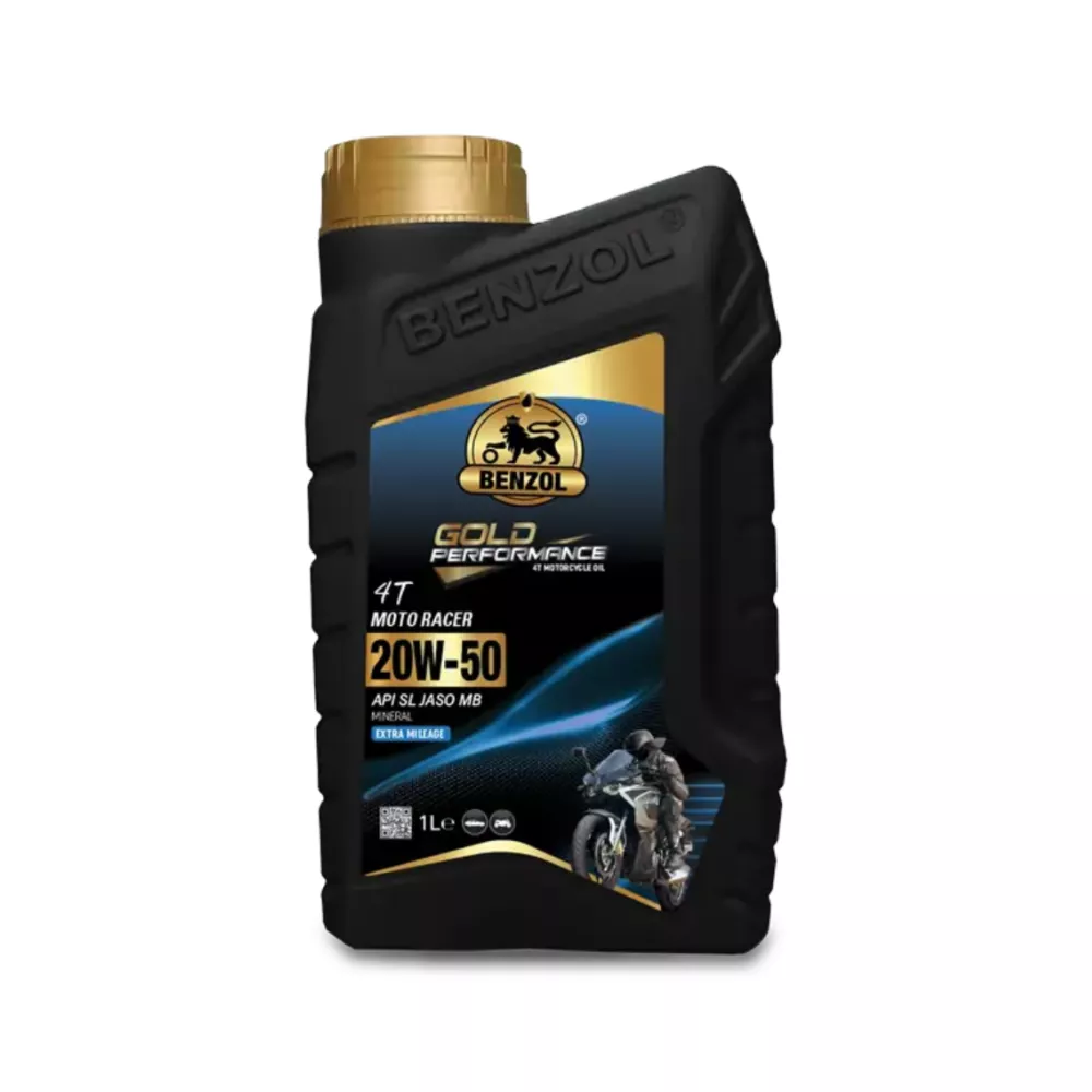 Benzol 4T MOTO RACER SAE 20W50 API SL JASO MA2