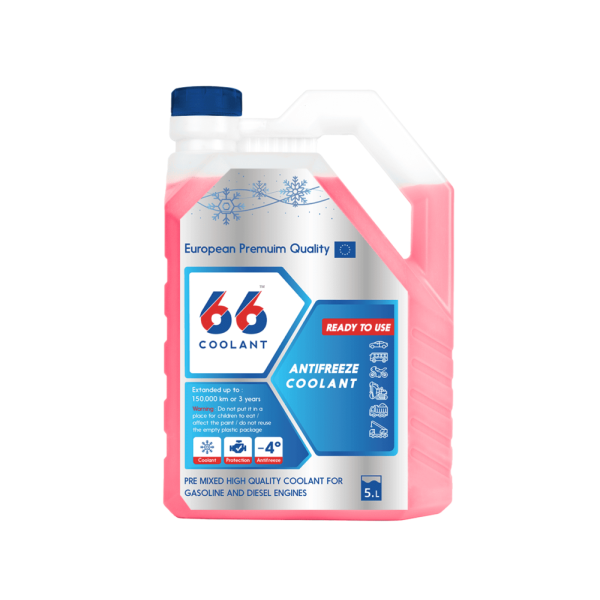 66 مياه ردياتير احمر 50/50 5لتر